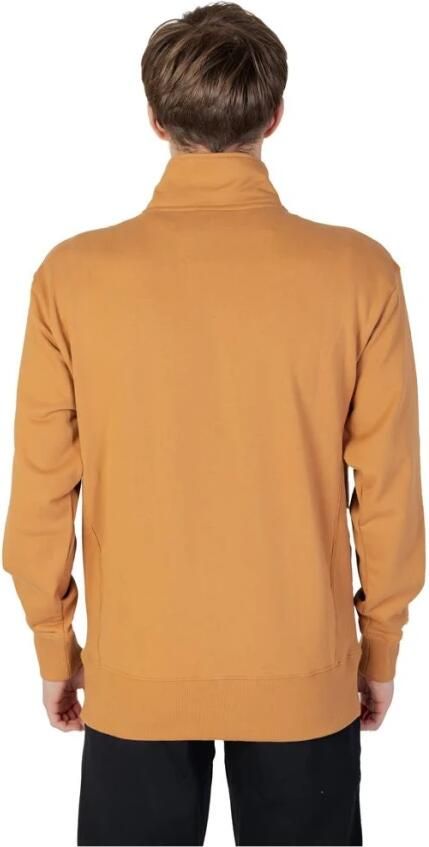 New Balance Bruine Katoenen Sweater Heren Collectie Brown Heren - Foto 3