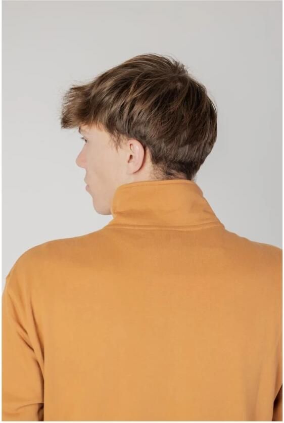 New Balance Bruine Katoenen Sweater Heren Collectie Brown Heren - Foto 1