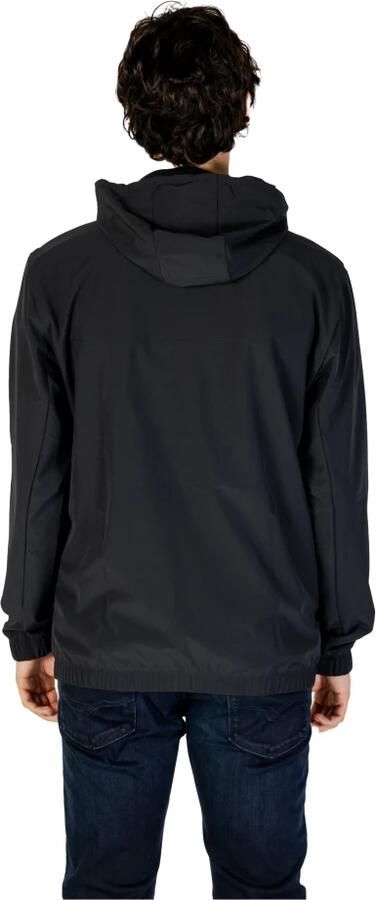 New Balance Moderne Zwarte Polyester Hardloopjack Black Heren - Foto 3