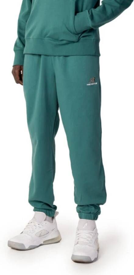 New Balance "French Terry Sweatpant Up21500" Groen Heren