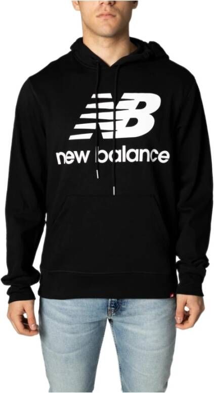 New Balance Sweatshirts hoodies Zwart Heren