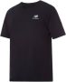 New Balance Katoenen Jersey Gender-Neutraal T-shirt Black Heren - Thumbnail 2