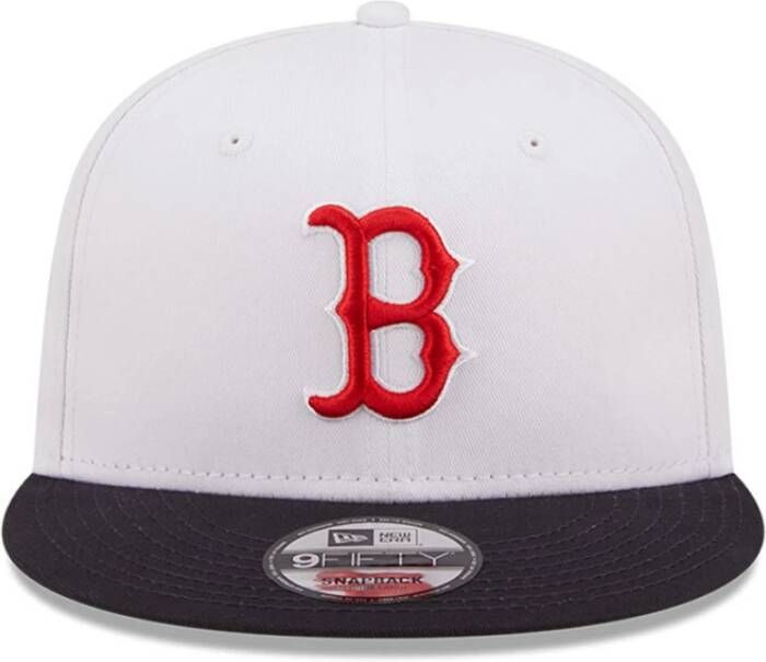 New era Witte Red Sox Pet 9Fifty Stijl White