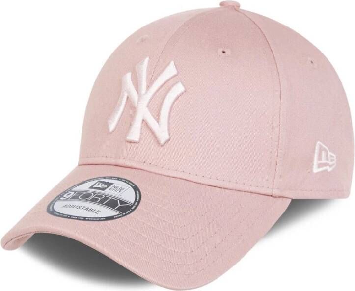 New era 9forty cap New York Yankees MLB Colour Essential Roze Heren