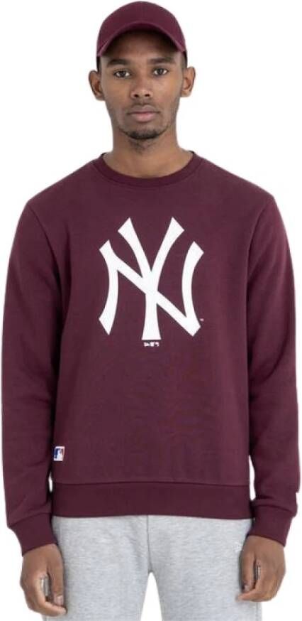 New era Bluza Team Logo Crew New York Yankees 11863703 XL Rood Heren