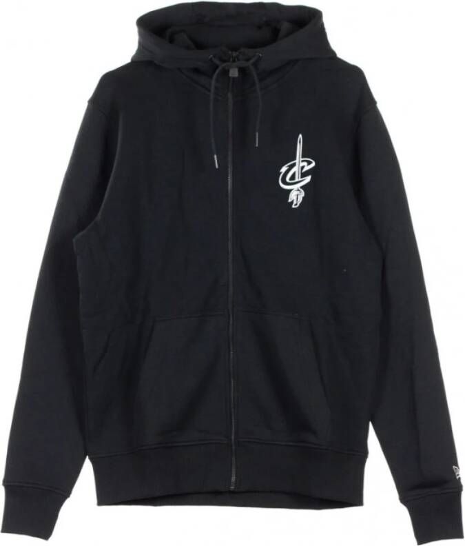 New era BNG Fleece Hoody Clecav Hooded Sweatshirt Zwart Heren