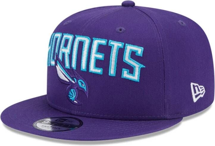 New era Paarse Hornets NBA Patch Pet Purple
