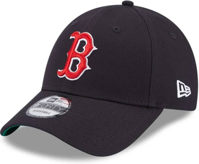 New era Cap 9forty Boston Red Sox Side Patch Blauw Unisex