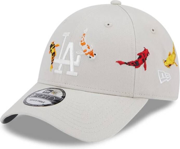 New era Cap 9forty Los Angeles Dodgers Fish Beige Unisex