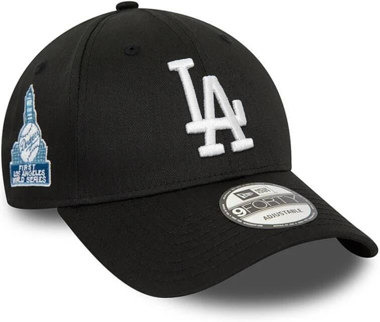 New era Cap 9forty Los Angeles Dodgers Patch Zwart Unisex