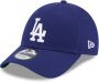 New era Cap 9forty Los Angeles Dodgers Side Patch Blauw Unisex - Thumbnail 2