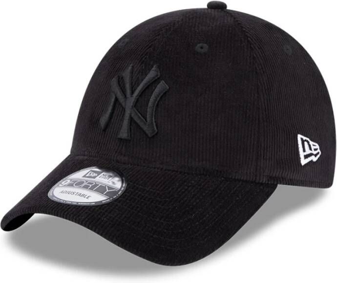 New era Cap 9forty New York Yankees Cord Zwart Unisex