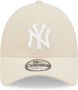 New era 9Forty Linen York Yankees unisex Caps beige Maat ONE SIZE Accessoires - Thumbnail 1