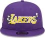 New era Cap Los Angeles Lakers Flower Wordmark Purple Unisex - Thumbnail 2