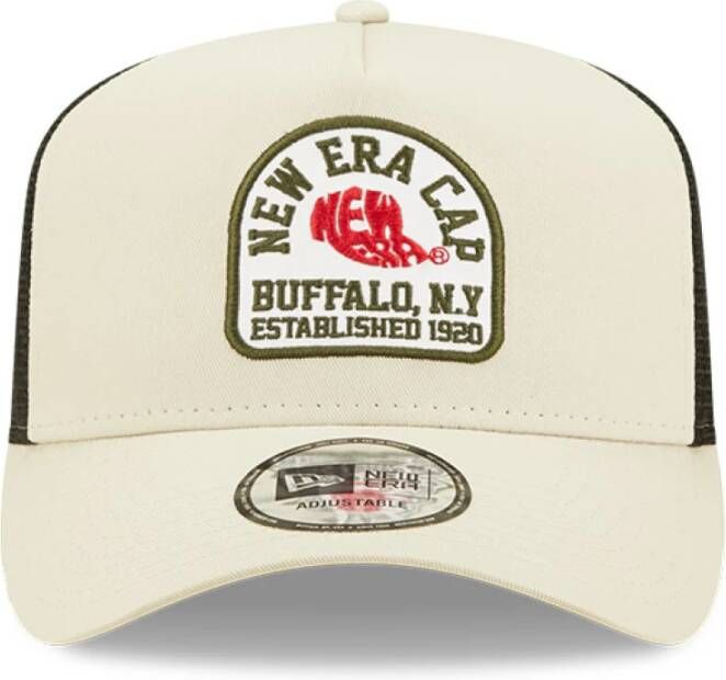 New era Cap Trucker State Patch Beige Unisex