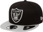 New era Zwarte Raiders NFL Katoenen Blokpet Black Heren - Thumbnail 1