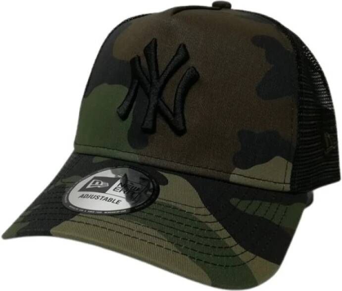 New era MLB New York Yankees Snapback Trucker pet Green- Dames Green