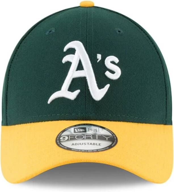 New era Oakland Athletics Gebogen klep pet Green Unisex