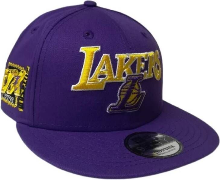 New era Cap 9fifty Los Angeles Lakers NBA Patch Purple Unisex