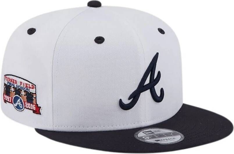 New era Cap 9fifty Braves Crown Patch Wit Unisex