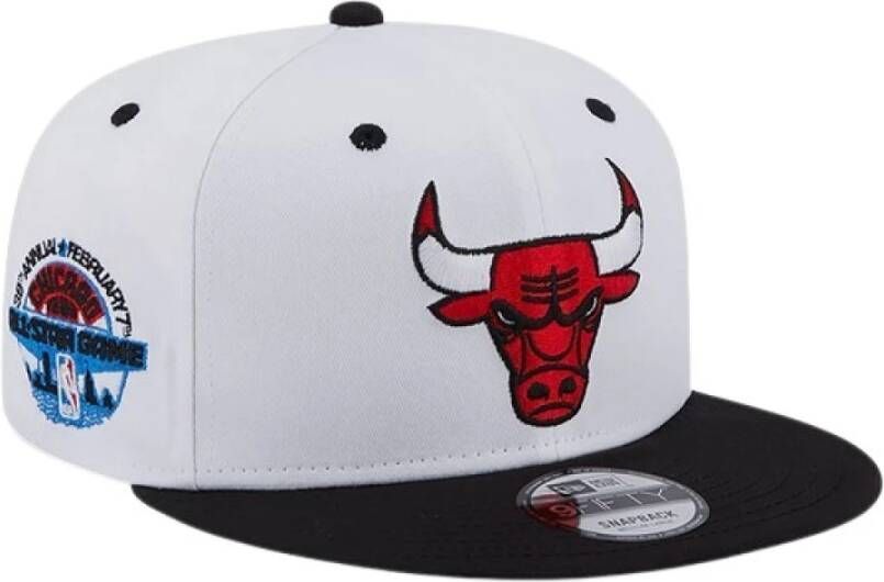 New era Cap 9fifty Chicago Bulls Crown Patch White Unisex