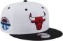 New era Cap 9fifty Chicago Bulls Crown Patch White Unisex - Thumbnail 3