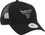 New era NBA Chicago Bulls Tonal A-Frame Cap Black Unisex - Thumbnail 1