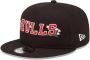 New era Cap Chicago Bulls Flower Wordmark Black Unisex - Thumbnail 2