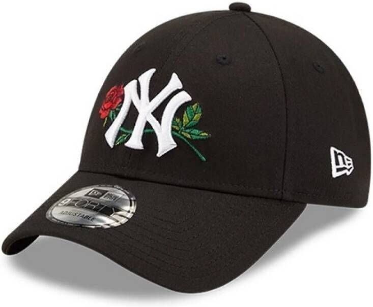 New era MLB Rose 9Forty Neyyan Zwarte Pet Black Unisex