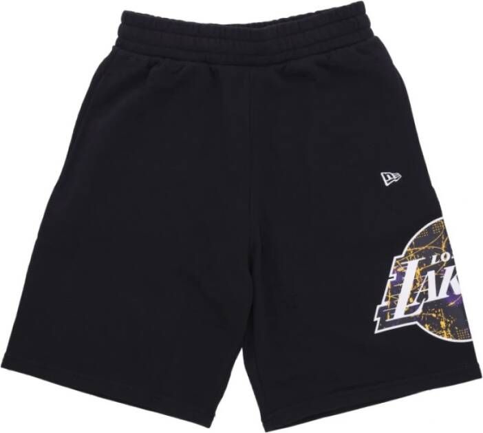 New era NBA Team Logo Casual Shorts Black Heren