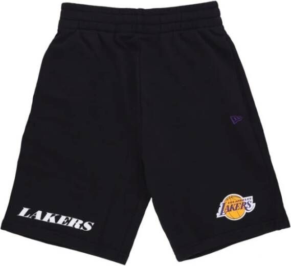 New era NBA Wordmark Casual Shorts Black Heren