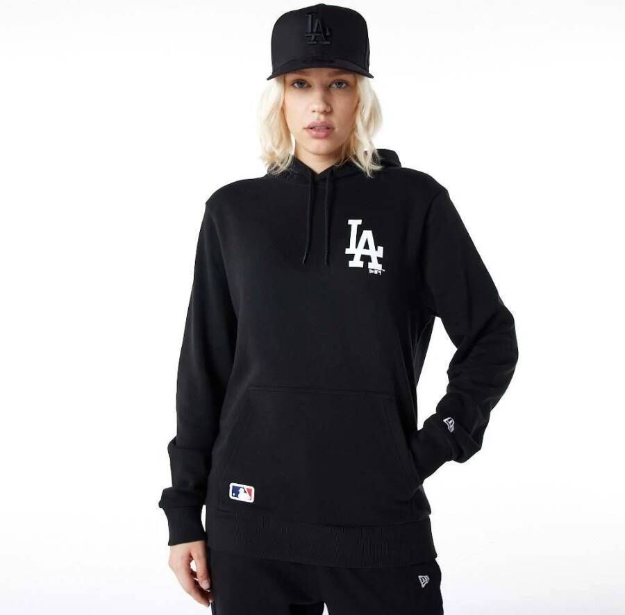 New era Hooded sweatshirt Los Angeles Dodgers MLB Essentials Zwart Heren