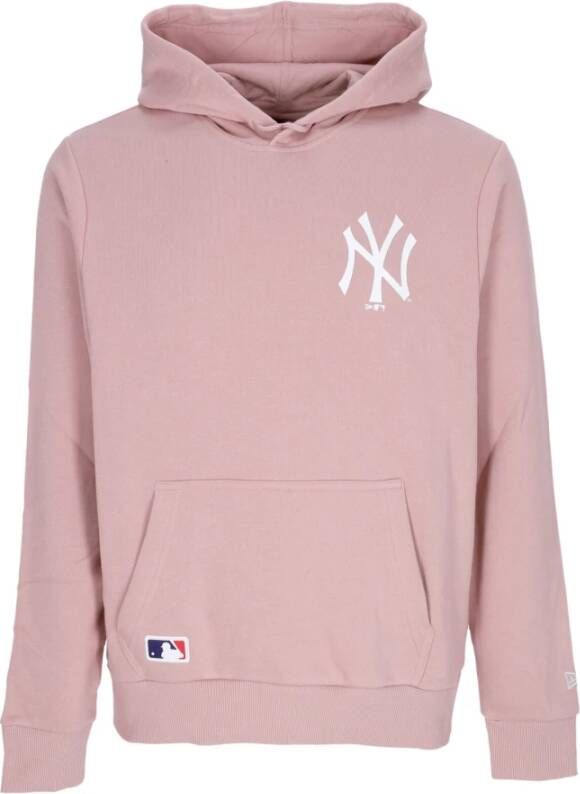 New era MLB League Essentials BP Hoodie Pink Heren