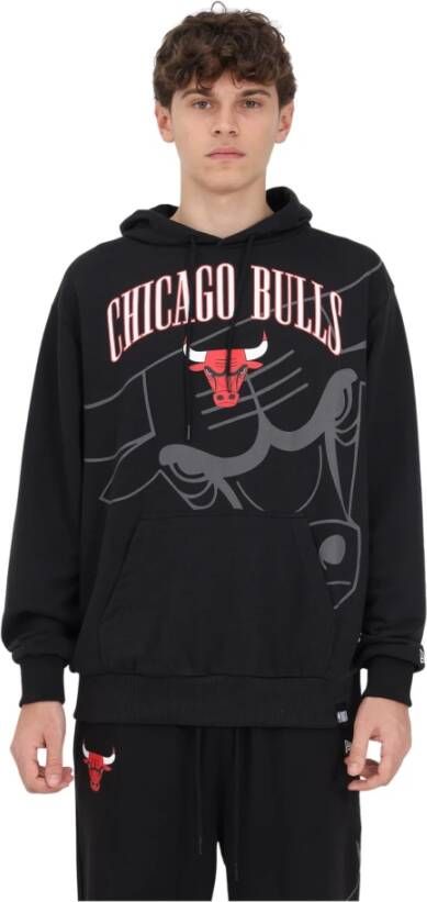 New era Chicago Bulls Sweatshirt Black Heren