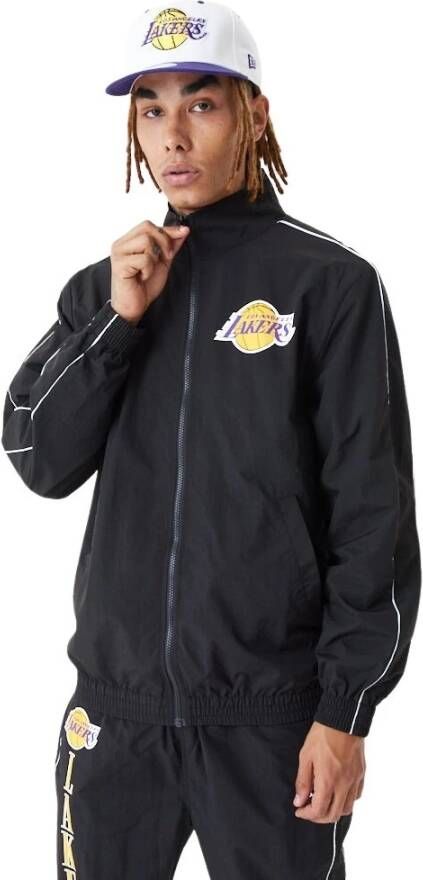 New era Jas Los Angeles Lakers NBA Track Zwart Heren