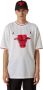 New era Korte mouw T-shirt Chicago Bulls Mesh Logo White Heren - Thumbnail 1
