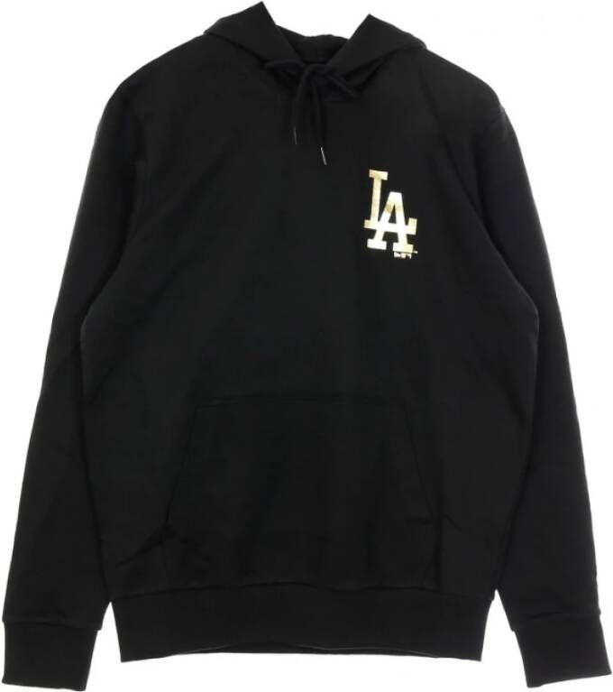 New era MLB Metallic Losdod MLB Lichte sweatshirt met capuchon Zwart Heren
