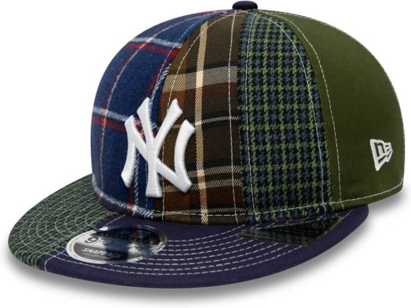 New era MLB Patch Panel Cap New York Yankees Groen Heren