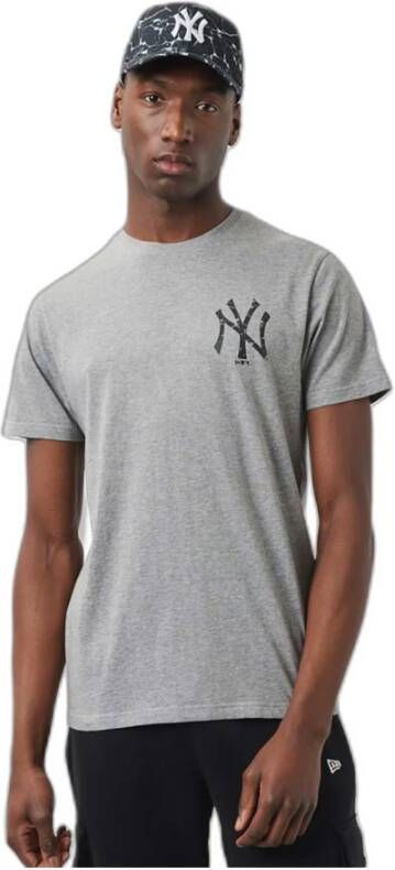 New era mlb seizoens t-shirt New York Yankees Grijs Heren