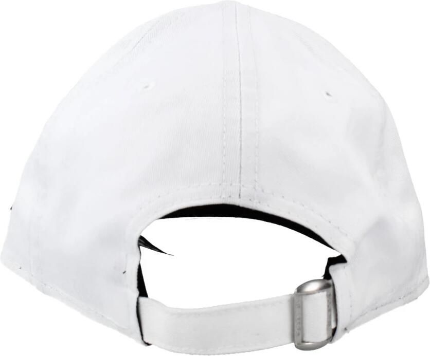 New era Witte Yankees Logo Geborduurde Pet Gebogen Klep White