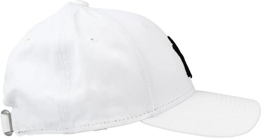 New era Witte Yankees Logo Geborduurde Pet Gebogen Klep White - Foto 3