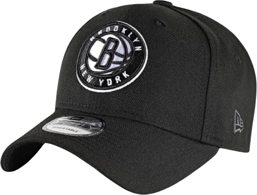New era Gebogen Klep Pet NBA Brooklyn Nets Black Heren - Foto 3