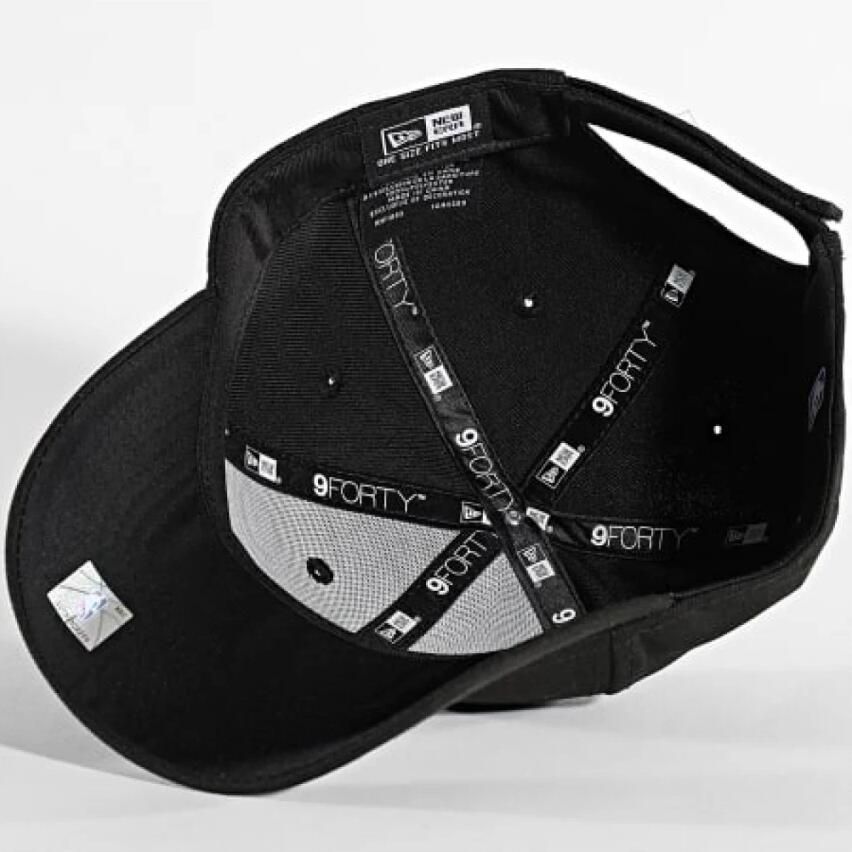 New era Gebogen Klep Pet NBA Brooklyn Nets Black Heren