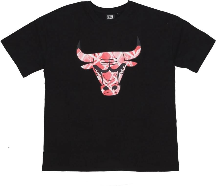 New era Nba Infill Logo Oversize Tee Chicago Bulls T-shirts Kleding BLKFDR black maat: M beschikbare maaten:S M - Foto 1