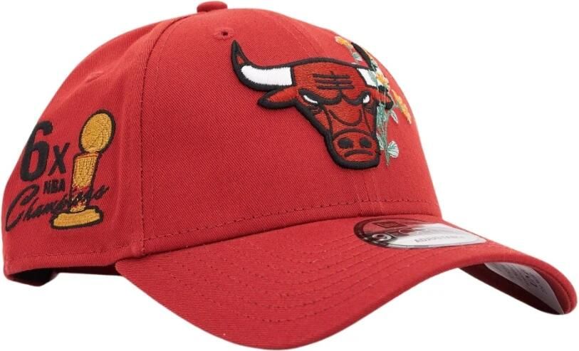 New era Rode Bulls Bloemen Icoon Pet Red Heren - Foto 4