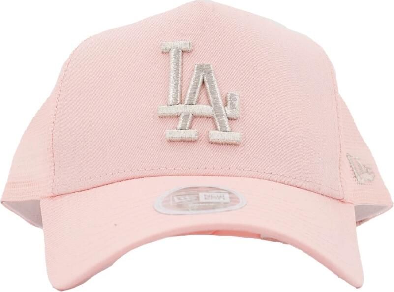 New era Female Trucker Metallic Los Angeles Dodgers Caps in lichtroze formaten: ONE SIZE - Foto 4