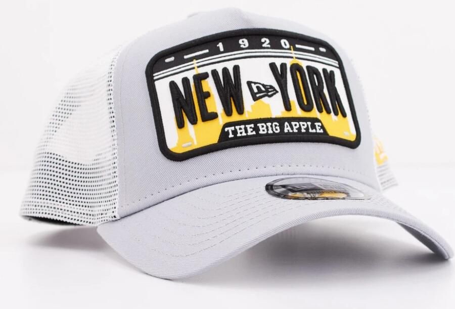 New era Grijze New York Trucker Cap Gray Heren - Foto 3