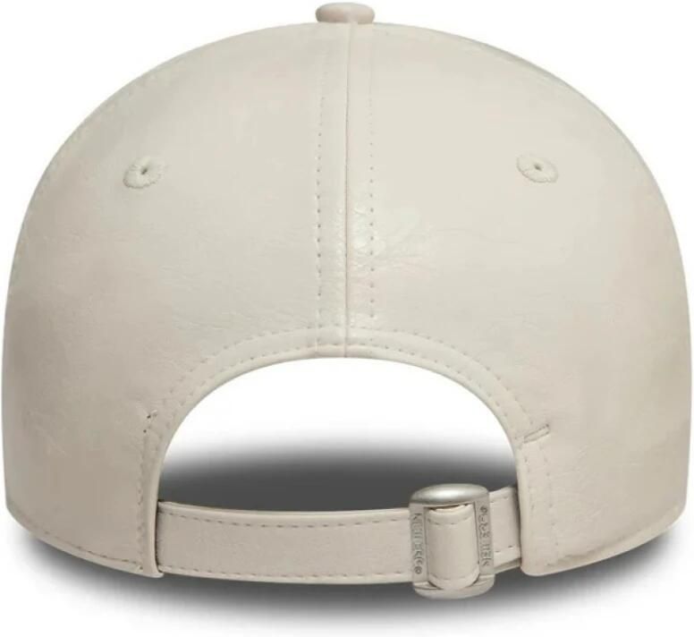 New era Female 9FORTY Crinkled PU York Yankees Women Caps beige Maat ONE SIZE Accessoires - Foto 2