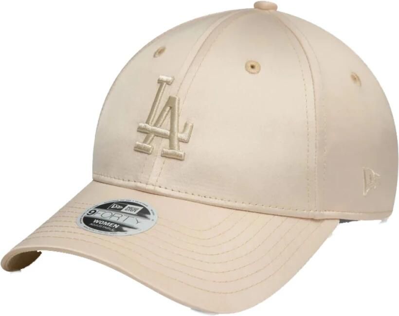 New era LA Dodgers Satin 9Forty Damespet Beige Heren - Foto 4