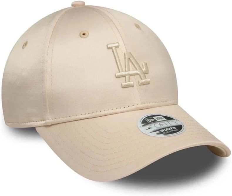 New era LA Dodgers Satin 9Forty Damespet Beige Heren - Foto 2